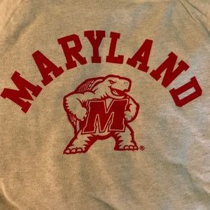 University of Maryland women’s sweatshirt